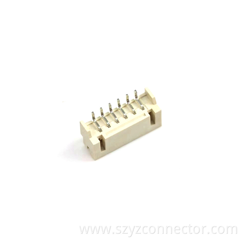 White connector pin holder
